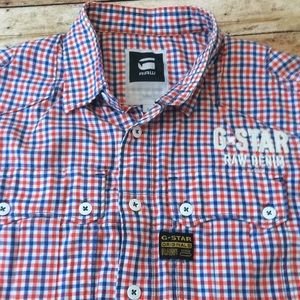G STAR RAW BUTTON DOWN SIZE SMALL